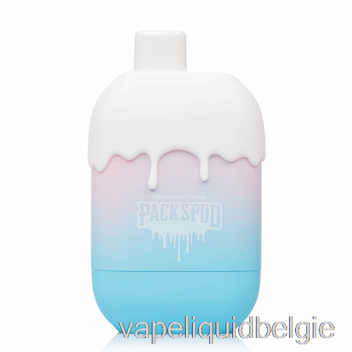 Vape België Packwood Packspod 5000 Wegwerp Miami Haze (watermeloen Bevriezen)